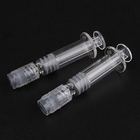 Luer Lock Glass Syringe 1ml Capacity With Measurement Transparent Color