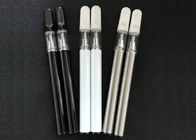 Il nero/argento/batteria bianca della penna 0.4A del fumo di CBD con il materiale di vetro di Pyrex