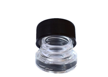 Porcellana Contenitore concentrato trasparente durevole, barattolo di vetro della limanda 5ml con il coperchio della prova del bambino fabbrica