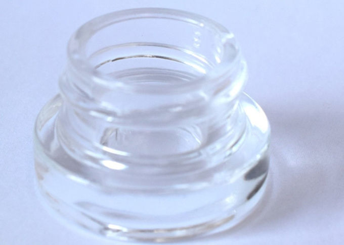 Contenitore concentrato trasparente durevole, barattolo di vetro della limanda 5ml con il coperchio della prova del bambino