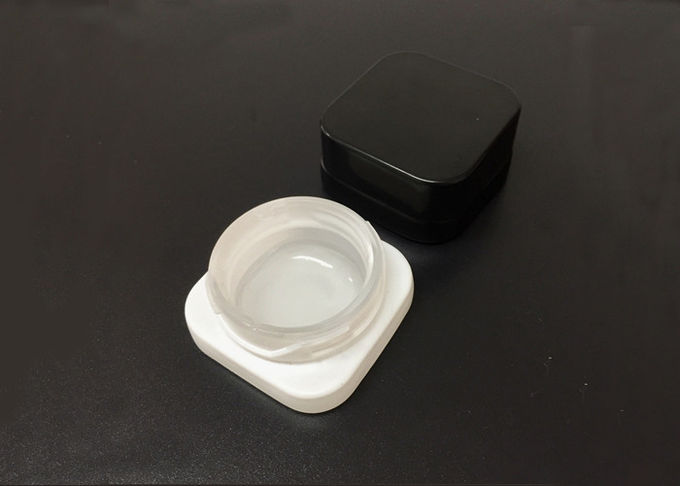 Barattolo di vetro del cubo del bambino del concentrato del quadrato di vetro resistente del contenitore 5ml (500pcs)